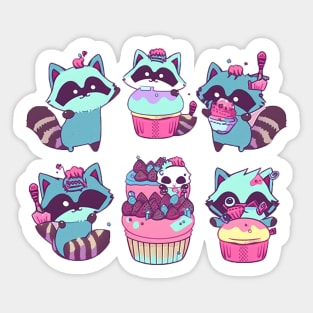 Cupcakes Cats Sticker